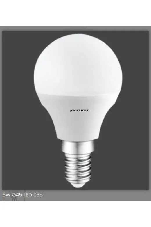 Osaka Light TYCE7DTU5N170287458981897 7Watt E14 Duylu 3000Kelvin Gün Işığı Sarı Işık G45 Top Led Ampul 540Lümen