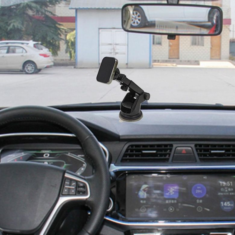 OT-04 Auris Ot-4 Süper Güçlü Mıknatıslı Vantuzlu Araç Tutacağı