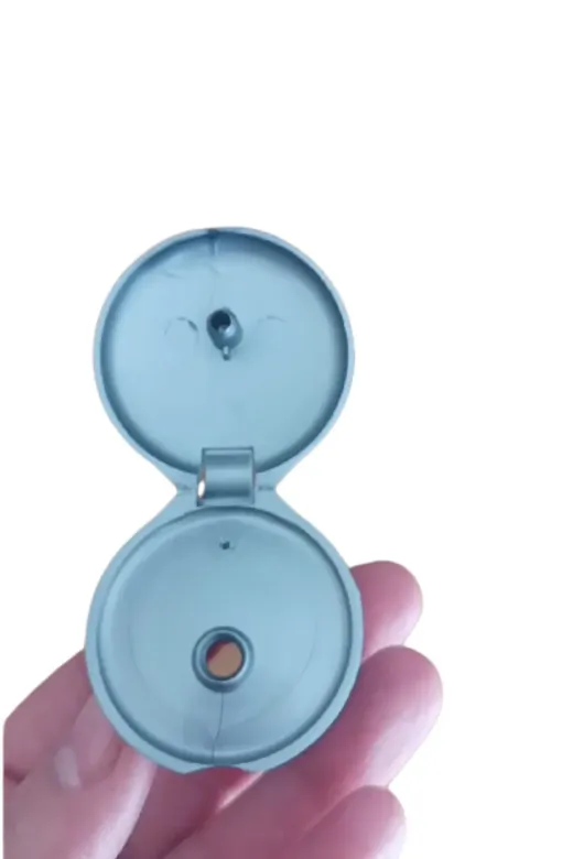 otel bukleti fliptopkapakbuklet1 28 Ağız Flip Top Gri Kapak 2,8 Cm Açılır Kapanır Kapak 28 Mm