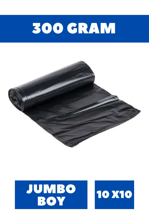 otel bukleti otelbuklettorba3 Çöp Torbası Jumbo Boy 10Lu 10 Rulo 300 Gram Kalın 80 X 110 Çöp Poşeti