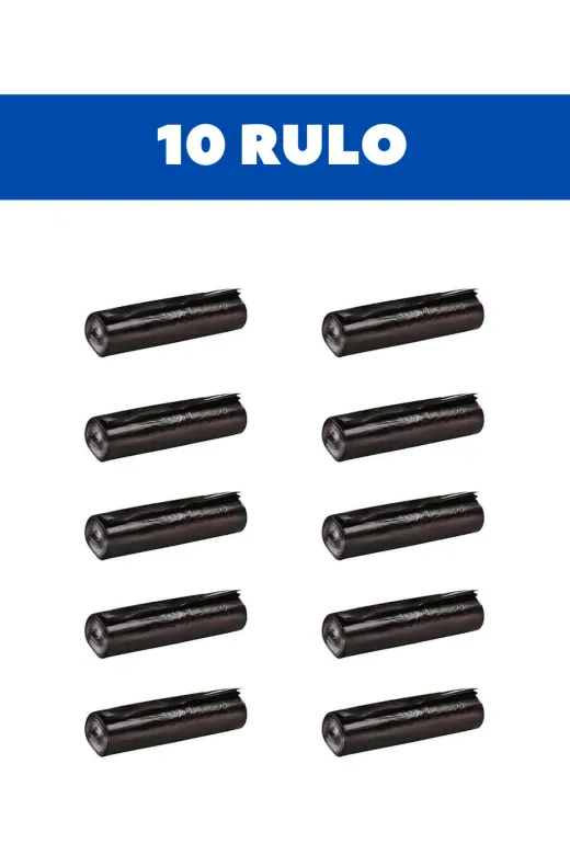 otel bukleti otelbuklettorba3 Çöp Torbası Jumbo Boy 10Lu 10 Rulo 300 Gram Kalın 80 X 110 Çöp Poşeti