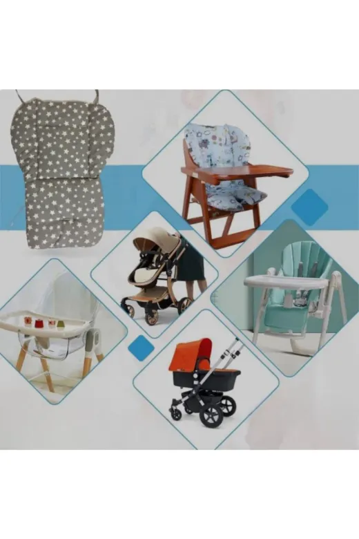 otel bukleti TYB7SR680A4T8CY225 Mama Sandalyesi Kılıfı Bebeğinizin Konforu İçin Yumuşak Ve Dayanıklı Kılıflar