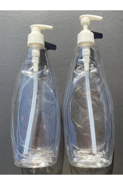 otel bukleti TYB7SR680A4T8CY406 Evde Ve İşyerinde Kullanıma Uygun 600 Ml Pompa Kapaklı Boş Şişe (100 Adet)