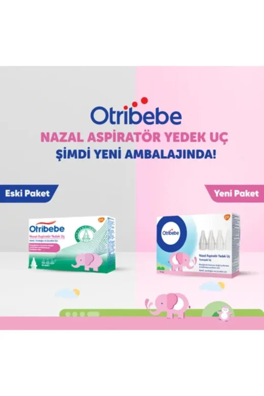 Otribebe 5051562010407 Nazal Burun Aspiratörü Yedek Uç 10'lu