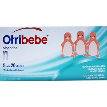 Otribebe Monodoz %100 Doğal Deniz Suyu 5 ml x 20 Flakon