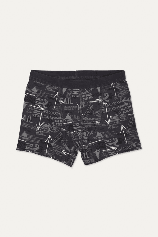 Öts 11950615 Erkek Çocuk Takma Bel Boxer 7236 Renkli