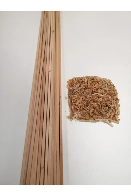 ottoahşap CC555 Çam Maket Çıtası 5 Mm X 5 Mm X 500 Mm (Çam 15 Adet)