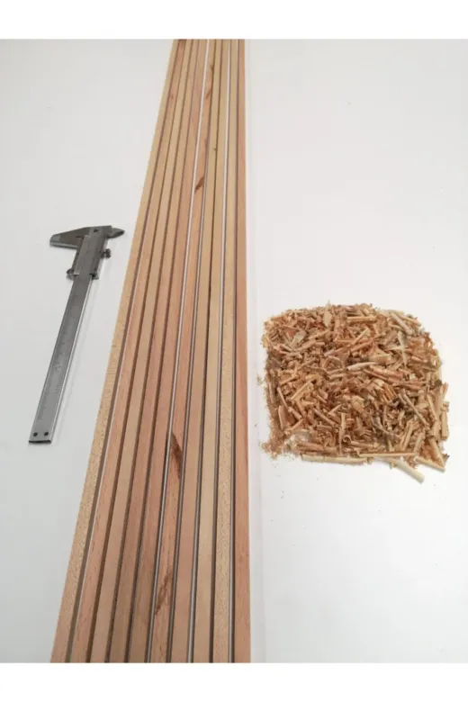 ottoahşap GC25 Gürgen Maket Çıtası 2 Mm X 5 Mm X 600 Mm (Gürgen 10 Adet)