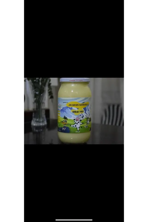 OVADAN SOFRAYA TYCK12NIBN171038191389182 Saf Tereyağı Sadeyağ Inek 500 Grsarı Yağ,ghee, Urfa'yagı
