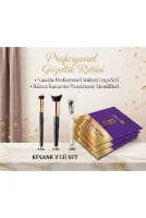 Oval Yapılı Kapatıcı Fırçası 136+3d Kabuki Fondöten Fırçası 0150 + Maske Fırçası 0280 Efsane