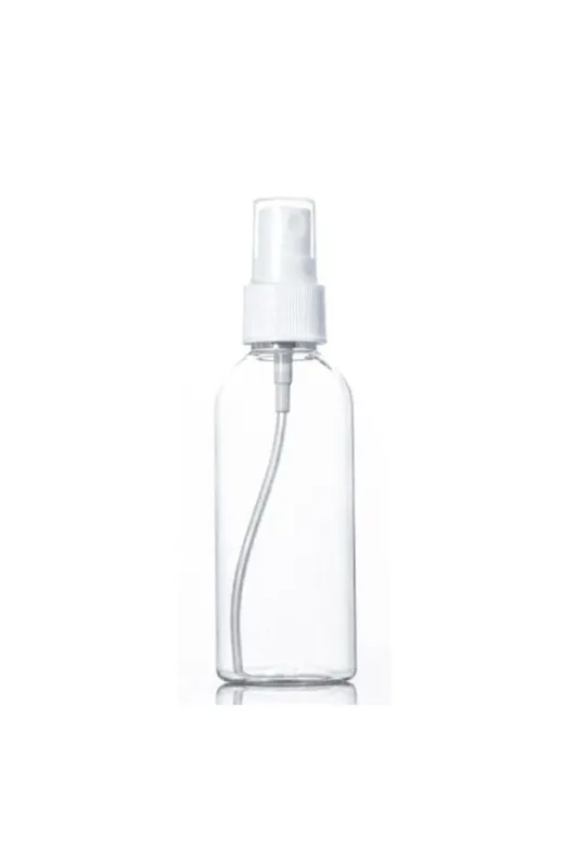 Oxvol ELT08971094 50 Adet Boş Sprey Şişesi 50 Ml Sprey Başlıklı Pet Plastik Parfüm Ve Kolonya Şişesi