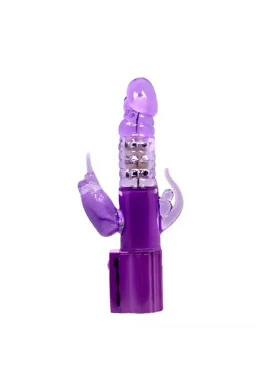 Oynar Başlı Klitoral & Anal Uyarıcılı Teknolojik Vibratör Penis