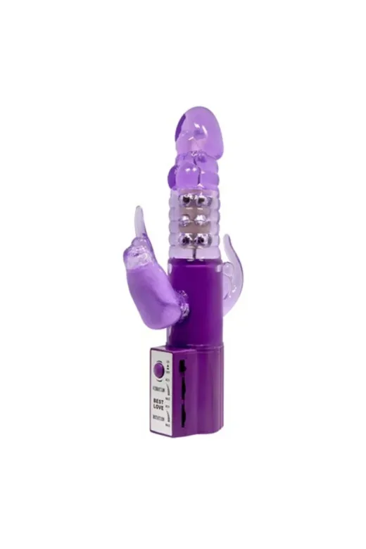 Oynar Başlı Klitoral & Anal Uyarıcılı Teknolojik Vibratör Penis
