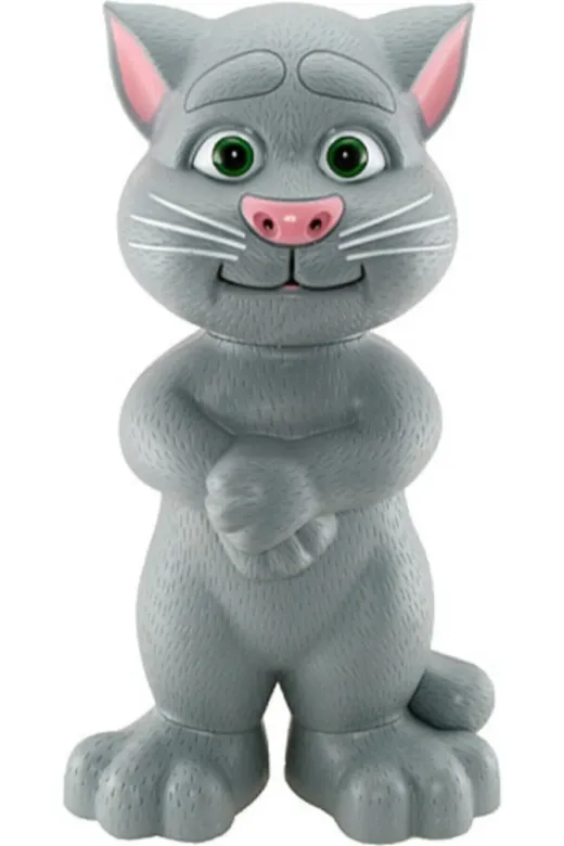OYUNCAK STORE ÇINAR838-17-18 Ses Kaydeden Konuşan Tom Kedi 20 Cm Müzikli