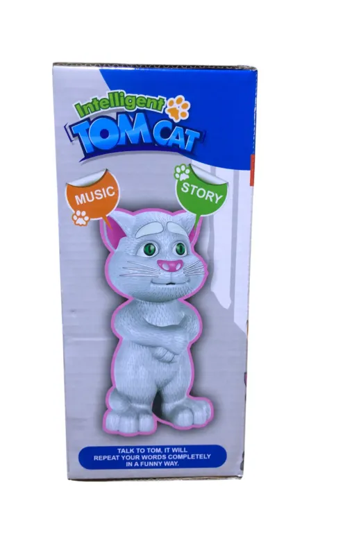 OYUNCAK STORE ÇINAR838-17-18 Ses Kaydeden Konuşan Tom Kedi 20 Cm Müzikli