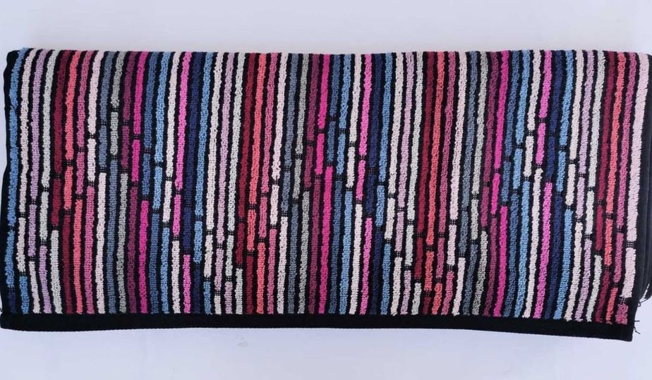 Özdilek 1 Adet Pamuklu El-Yüz Havlusu (50x85)-Colors Wave Lila