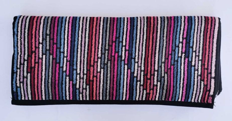Özdilek 1 Adet Pamuklu El-Yüz Havlusu (50x85)-Colors Wave Mavi