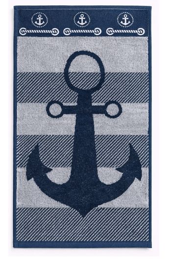 Özdilek Summer Heat Sailor Mutfak Havlusu (30x50)-Gri