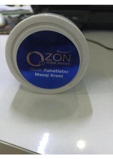 Ozon 100 Ml Masaj Kremi