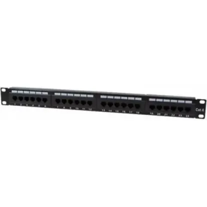 -P24UTP UTP CAT6 24 PORT PATCH PANEL