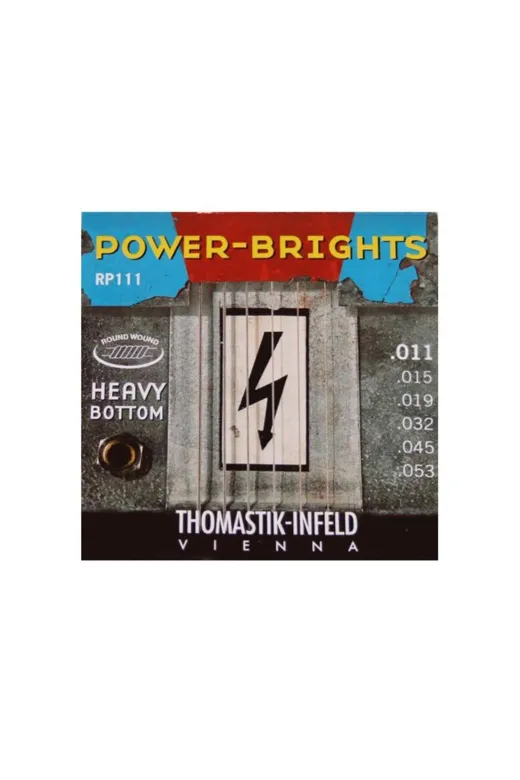P37289S9283 Gitar Aksesuar Elektro Power-Brights Tel Thomastik Infeld Th-Rp111