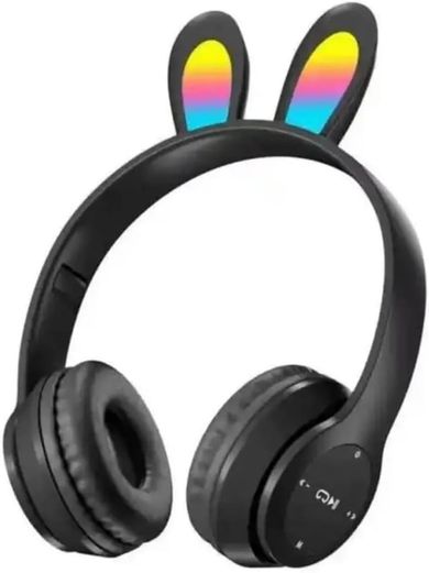 P47R P47 Rgb Led Işık Bluetooth Uyumlu 5.0 Tavşan  Kulaklık