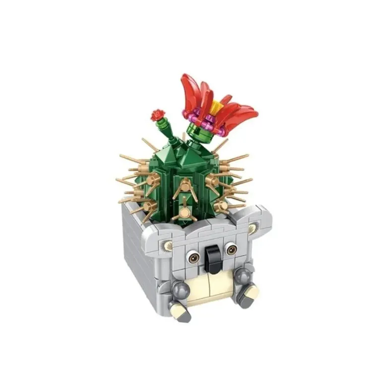 P655014 PANLOS HAYVAN SAKSILARI BUKET SETLERİ KOALA 297 PARÇA BLOCK OTYUNCAK