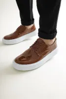 Pabucmarketi Bağcıklı Erkek Günlük Ayakkabı Kahve