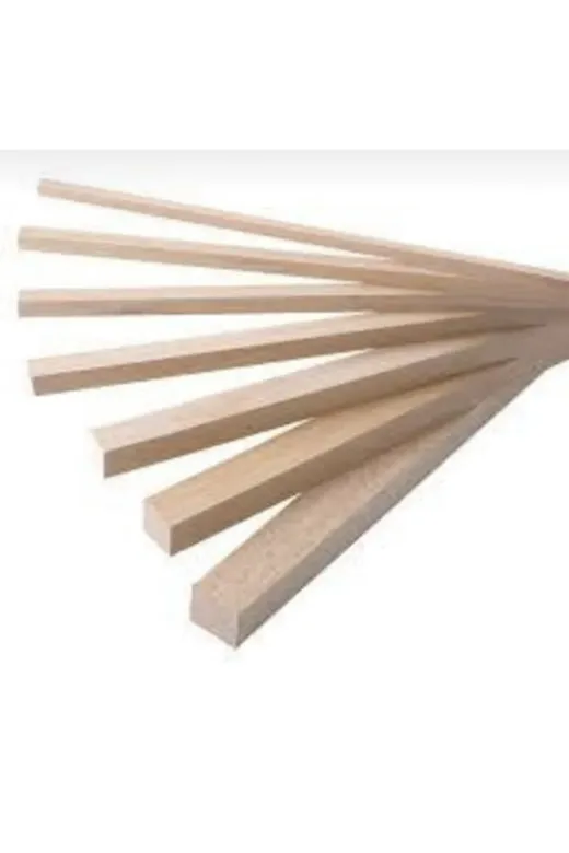 PAKÇAM KERESTE 225 Silinmiş Çıta 5 Adet 2X2X220 Cm