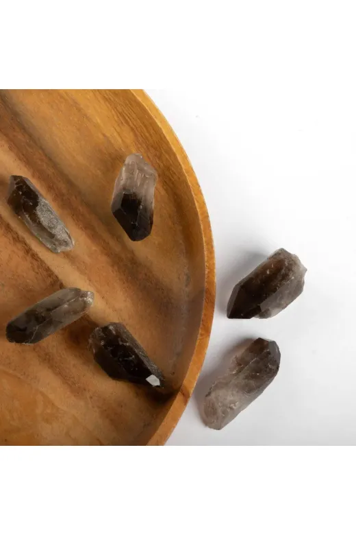 Paleo PLDDKRAW00923 Doğal Dumanlı Kuvars Taşı - Doğal Taş Kütle