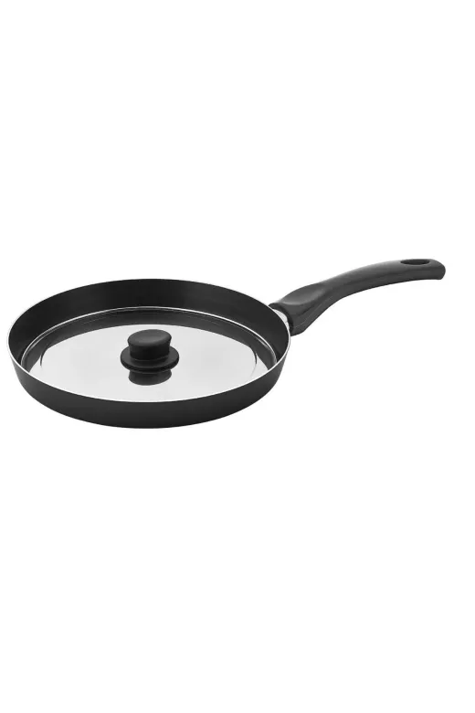 PAMİRAVM TYC38EB9AC6D4047D409E1200 Balık Tava Teflon Kapaklı Tava 32 Cm