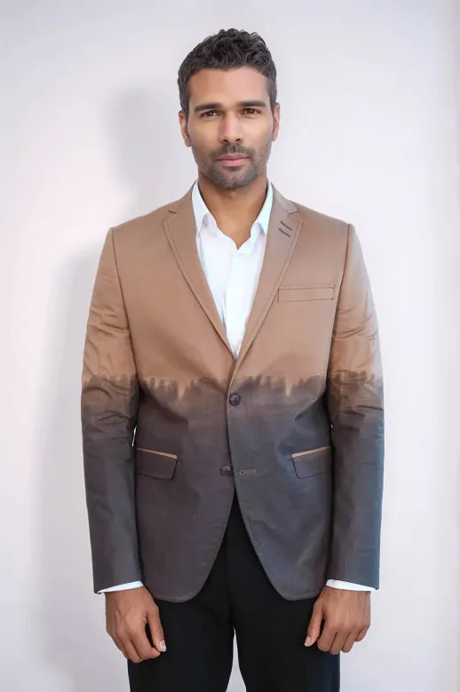 Pamuk Slim Fit Kahverengi Ceket | Wessi