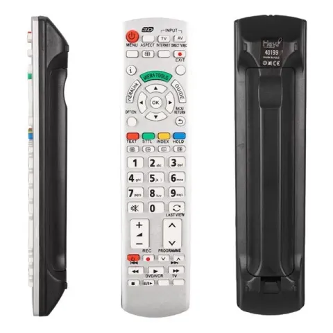 Panasonic Rm-d1170 - Tx L42et5 - Tx L32x5e - Tx P50g20 3d Tuşlu Lcd Led Tv Kumanda