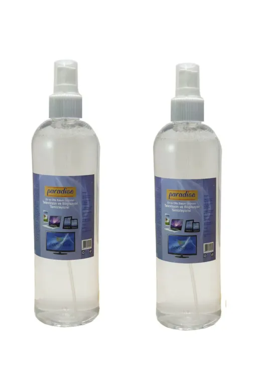 Paradise 86974317114599 Lcd, Led, Ekran Cep Tel Gözlük, Doğal Temizleme, Temizlik Seti – 400 Ml Temizleyici 2 Li