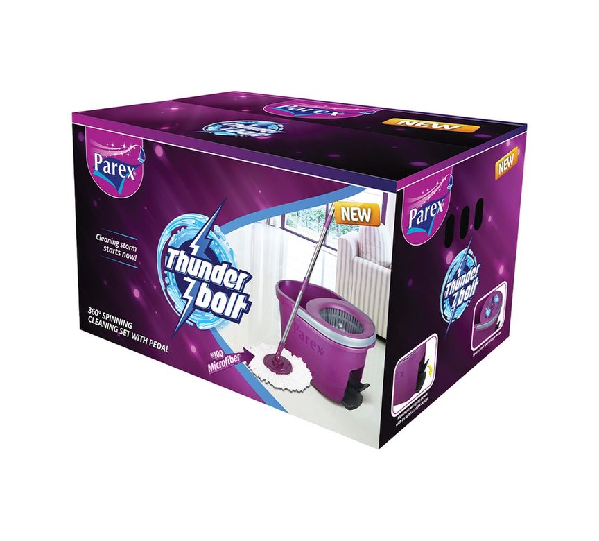 Parex 98993841 Thunderbolt Pedallı Otomatik Temizlik Seti