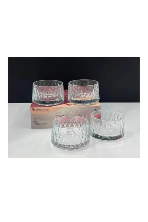 Paşabahçe P25296S8212 530166 Leafy Çerezlik-Kase 240 Cc 4'lü