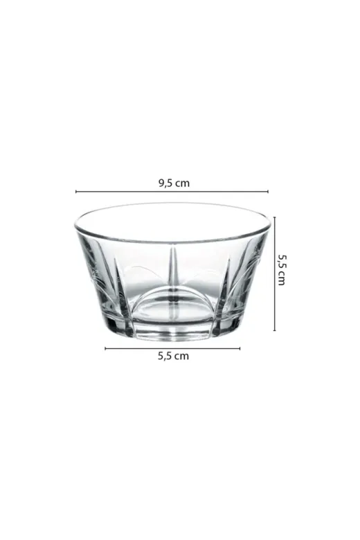 Paşabahçe PB-53043 53043 Royal 100Ml 6'lı Kapaksız Kase Orjin. Kutuludur
