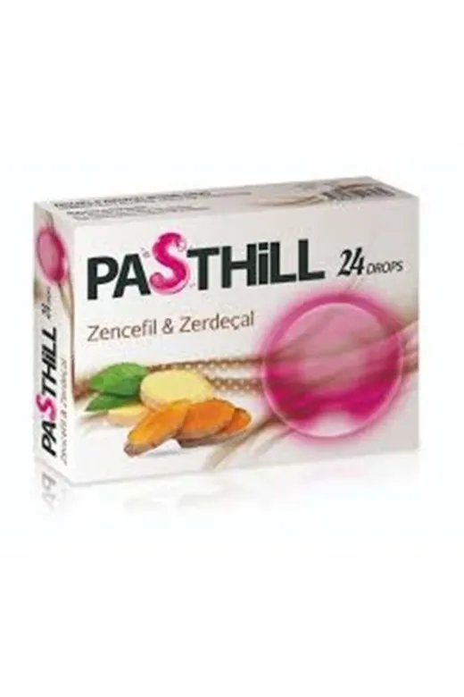 PASTHİLL ld8 Ledapharma Pasthill Zencefil & Zerdeçal 24 Dropsx2 Adet