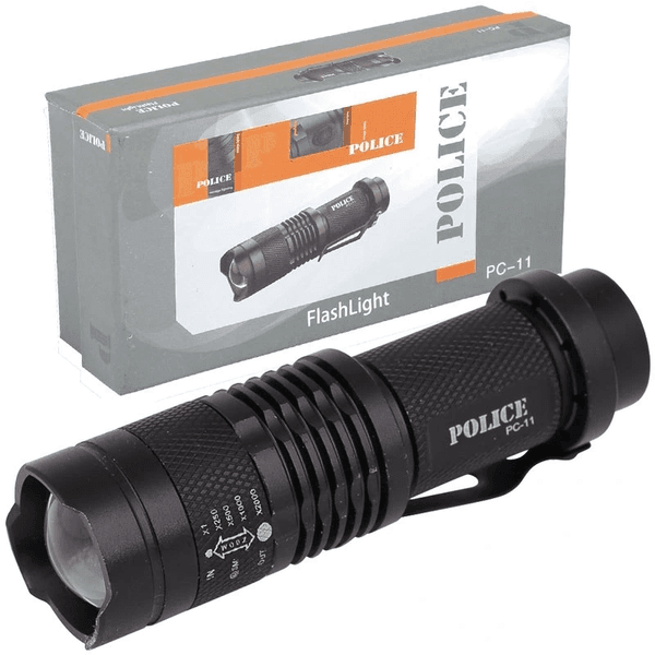 Pc-11 Mini El Feneri Sadece 1 Kalem Pil İle Çalışır Cree Q5 Led Teknolojisi, 100m Menzil Ve Zoom Özelliği. Kompakt, Güçlü Ve Ultra Ekonomik.