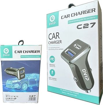 Pd 18W 3.0 Usb Hızlı Araç Şarj Başlığı Dvip C27