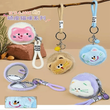 Peluş Cep Aynası