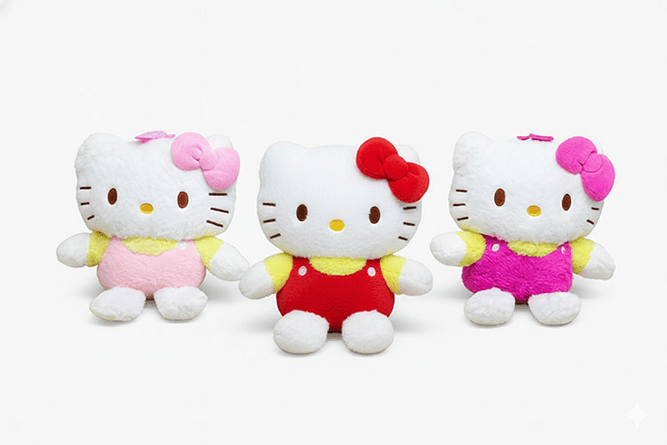 Peluş Hello Kitty Sırt Çantası