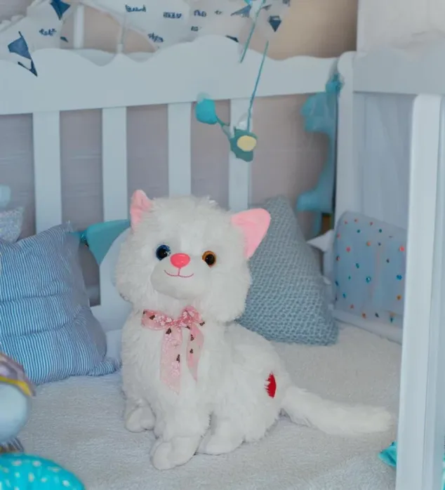 PELUŞ KEDİ 33CM HALLEY