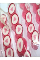 Pembe Kalp Parmak Lolly 100 Adet