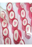 Pembe Kalp Parmak Lolly 12 Adet