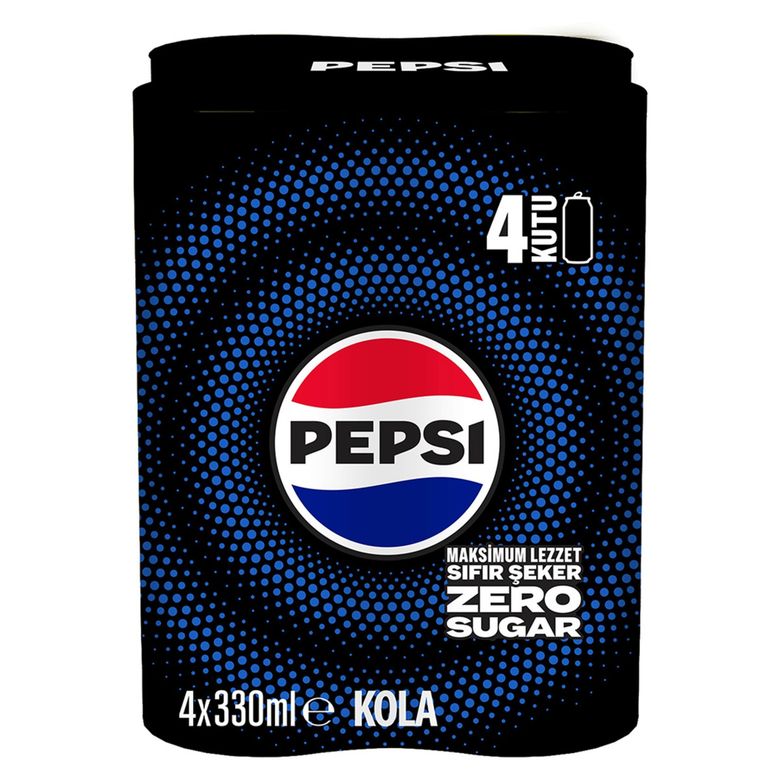 pepsi05454 Pepsi Zero Sugar 4 X 330 Ml