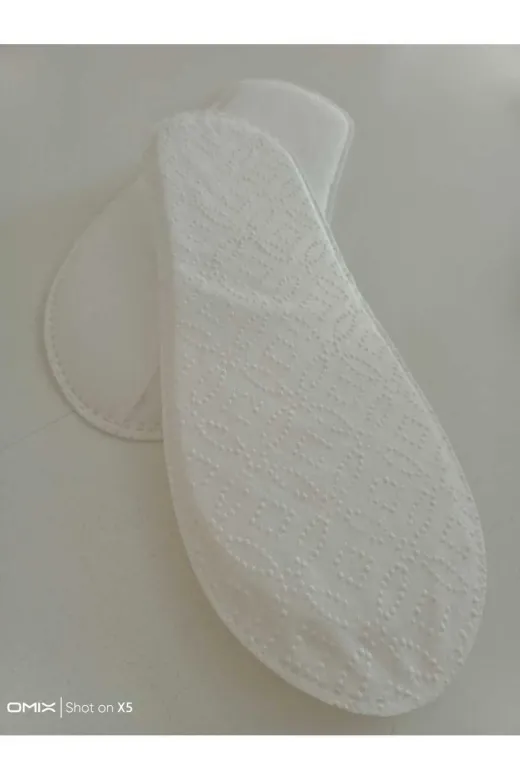 perge kağıtçılık TYB694LBQ4VBWPMO43 Tek Kullanımlık Otel Spa Terliği 50 Çift
