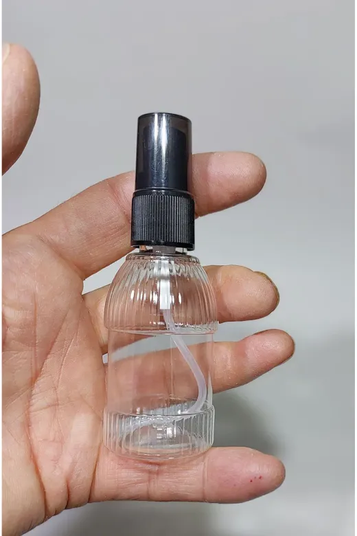 Petçi cam salih 8697431700749 20 Adet Boş Şişe Spreyli Kolonya Şişesi Doldurulabilir Cep Plastik Parfüm Şişesi 50 Ml