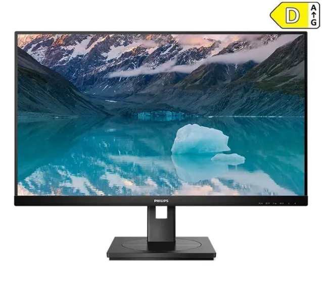 Philips 243S1 23.8 inç 4ms Type-C Pivot IPS Monitör