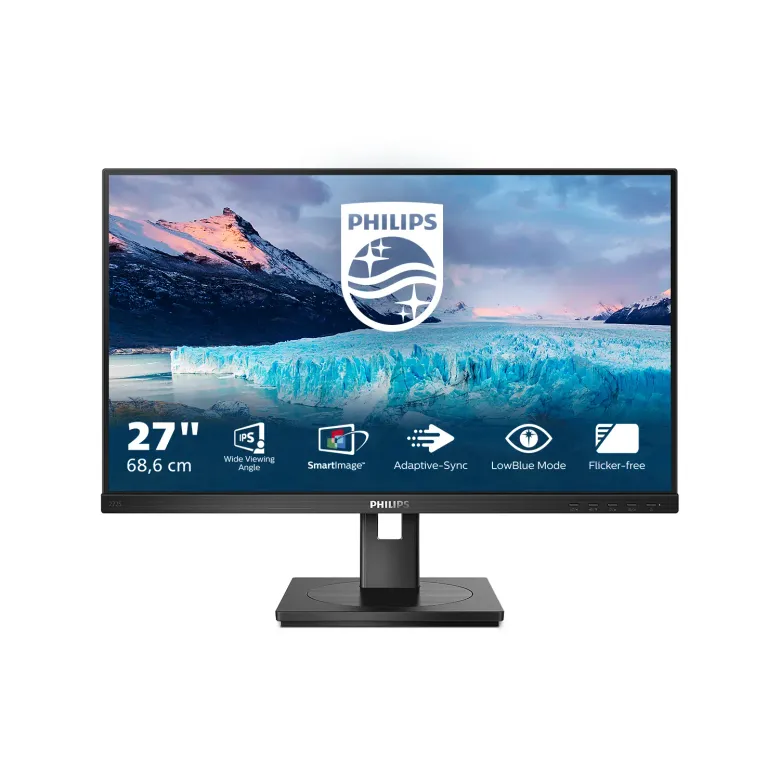 Philips 272S1M 27 inç 4ms DVI HDMI DP IPS Monitör